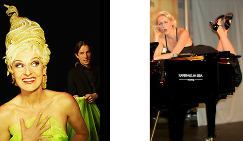 Programm: Ausziehn (links) / Programm: Blond (rechts) Programm: Ausziehn (links) / Programm: Blond (rechts)