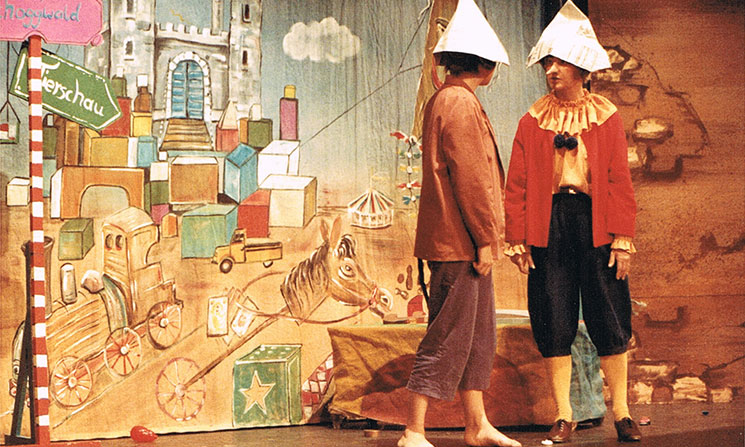 Pinocchio mit Docht im Schlaraffenland Pinocchio Kindermusical