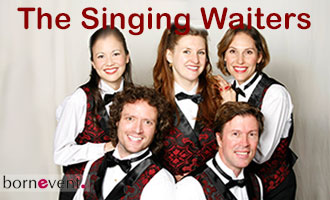 The Singing Waiters aus Los Angelos